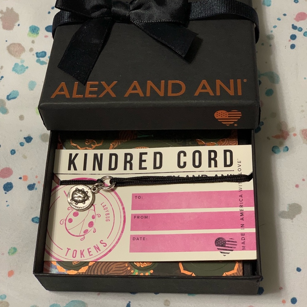 Lady bug kindred cord bracelet